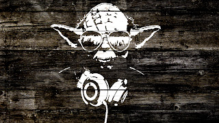 Funny Master Yoda Star Wars Wood Texture Design HD Wallpaper