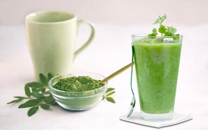 smoothie-e-cha-de-moringa-oleifera