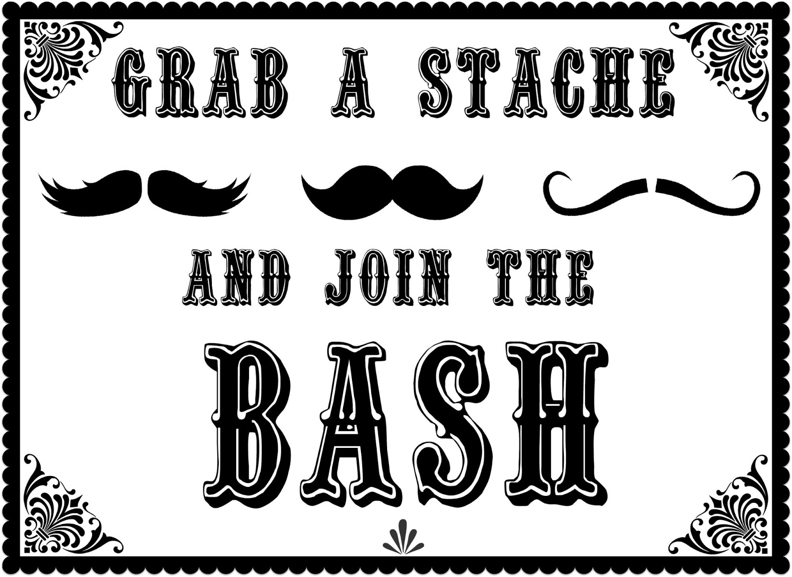  Mustache Bash  Birthday Party Ideas Grateful Prayer 