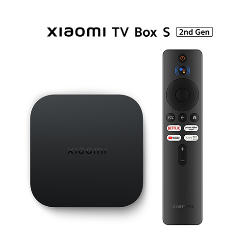 Xiaomi TV Box S (2nd Gen)- Google TV Box (4K Ultra HD, 2G, 8G )