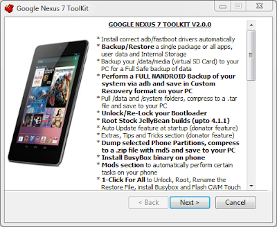 nexus7 root toolkit