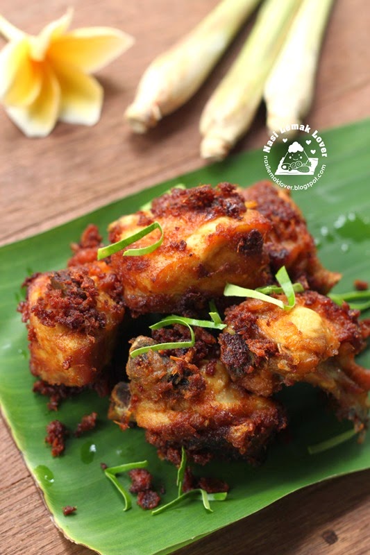 Nasi Lemak Lover: Ayam Goreng Berempah (Malay Spiced Fried ...