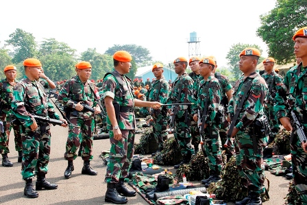 Dankorpaskhas : Latgab TNI Paskhas Mampu Tampil Maksimal 