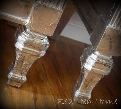 aluminum foil nightstands