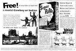 P is for Premiums, Quaker Sugar Puff's, Cluck, Kellogg's, Wayne Ratcliffe, Tudor*Rose, Thomas Toys, Thomas, Kleeware Tudor*Rose, Quaker, Manurba, Lido, Pyro, Woolworth's,  Bill Hanlon, Airfix, Bergan/Beton, Thomas/Woolworth's, Giant copy, Andreas Dittmann, Manurba, US/UK Originals, Made in W. Germany, Giant and Manuba, US Thomas, Tudor  Rose, Poplar, Rafael Lipkin, Merit, Indian Family, Plastic Warrior, Cowboy Wagon,Wagons,  Thomas Wagon, Tudor*Rose wagon, Quaker Mail-Away, The Western Series, Trading Post, Cowboys & Indians, Cowboy Toys, Native American Indians, Wild West