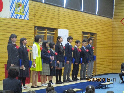 ミュンヘン日本人国際学校 卒業式