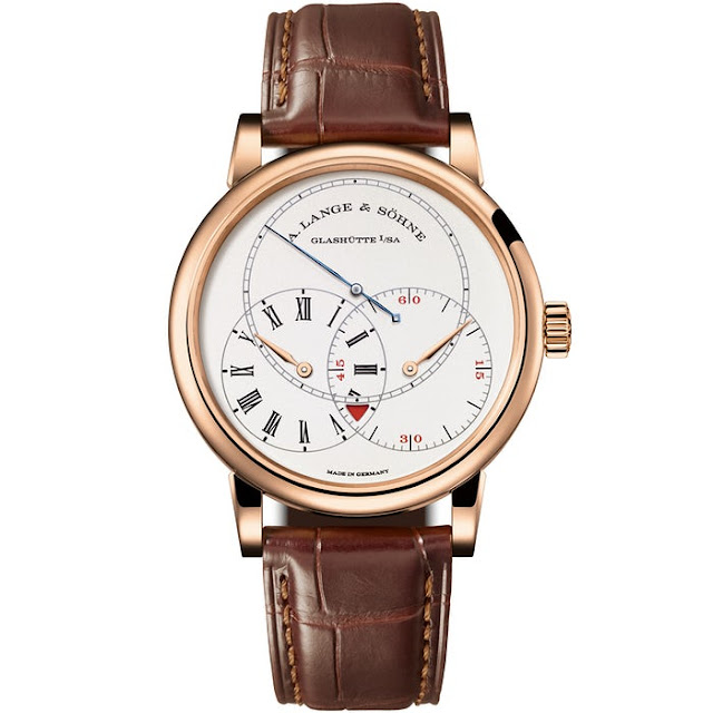 Réplique A. Lange & Söhne Richard Lange Sauter des secondes en or rose