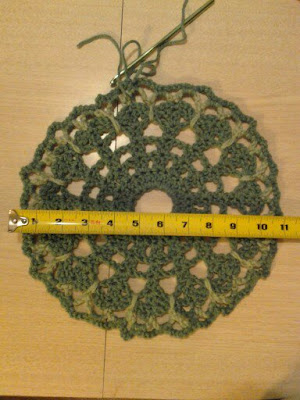 doily, crochet, butterfly stitch