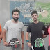 El ex Boca Franco Cángele jugó en la 3ra categoría del Circuito Bolivarense de Padel.