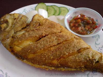 Resepi Raidah: Ikan Goreng Tepung