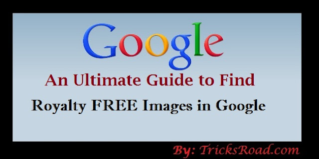 find royalty free images in google