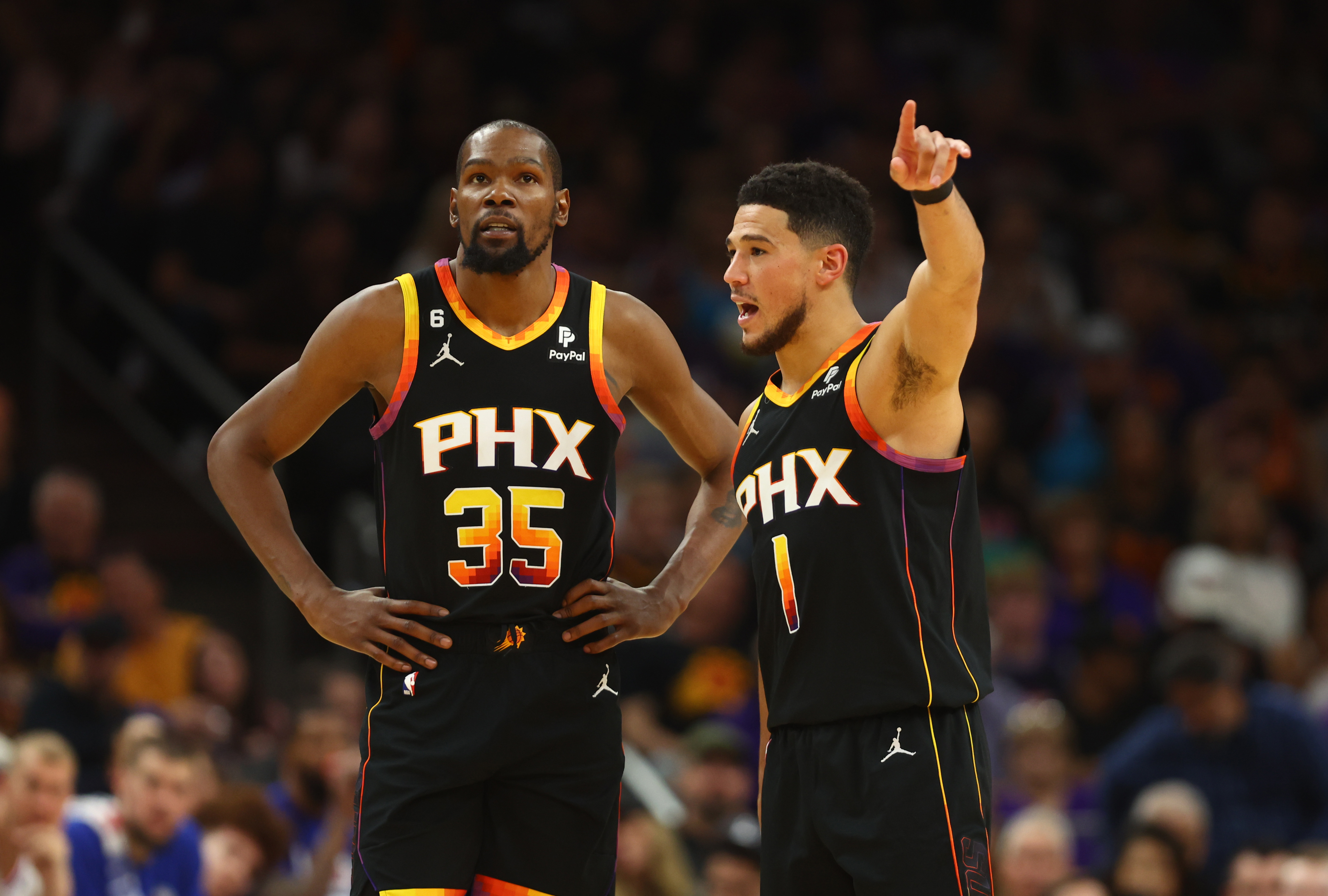 Devin Booker, Bradley Beal, Suns Reveal New Uniforms in Hype Video