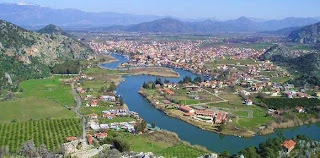 Dalyan vanuit de lucht