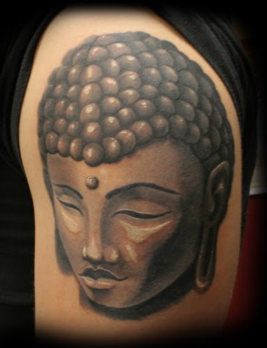 Buddha Tattoo Design on Back Body FAMOUS TATTOO QUOTES