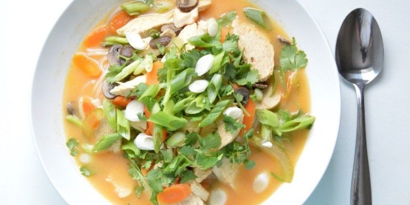 Perfect Tom Kha Gai Soup (Thai Coconut Chicken Soup)