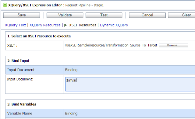 Assign Request Message to XSLT