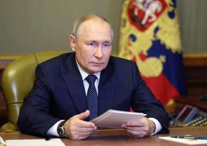 Vladimir Putin promises “harsh” response if Ukrainian attacks continue