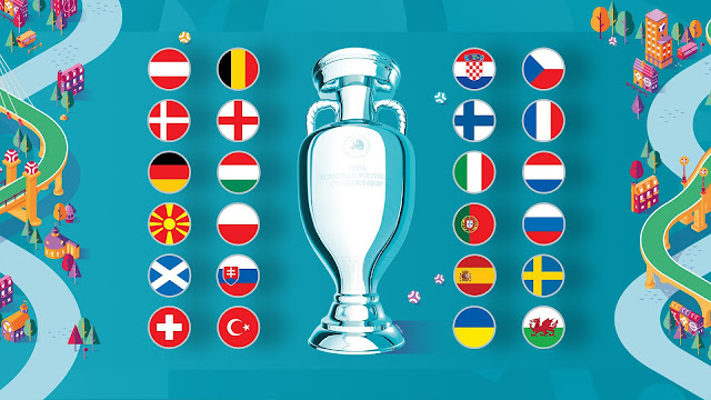 Teams of EURO 2020 HD Wallpaper