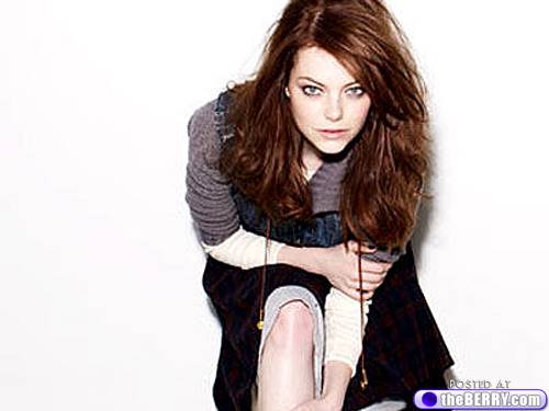 emma stone house bunny calendar. The American Actress Emma