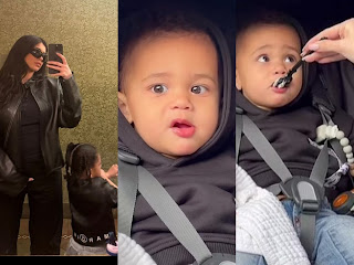 Kylie Jenner’s Son Aire Gets His 1st Taste of Ice Cream During First Disneyland Trip with sisters Stormi & Chicago