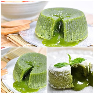 Green Tea Molten Cake