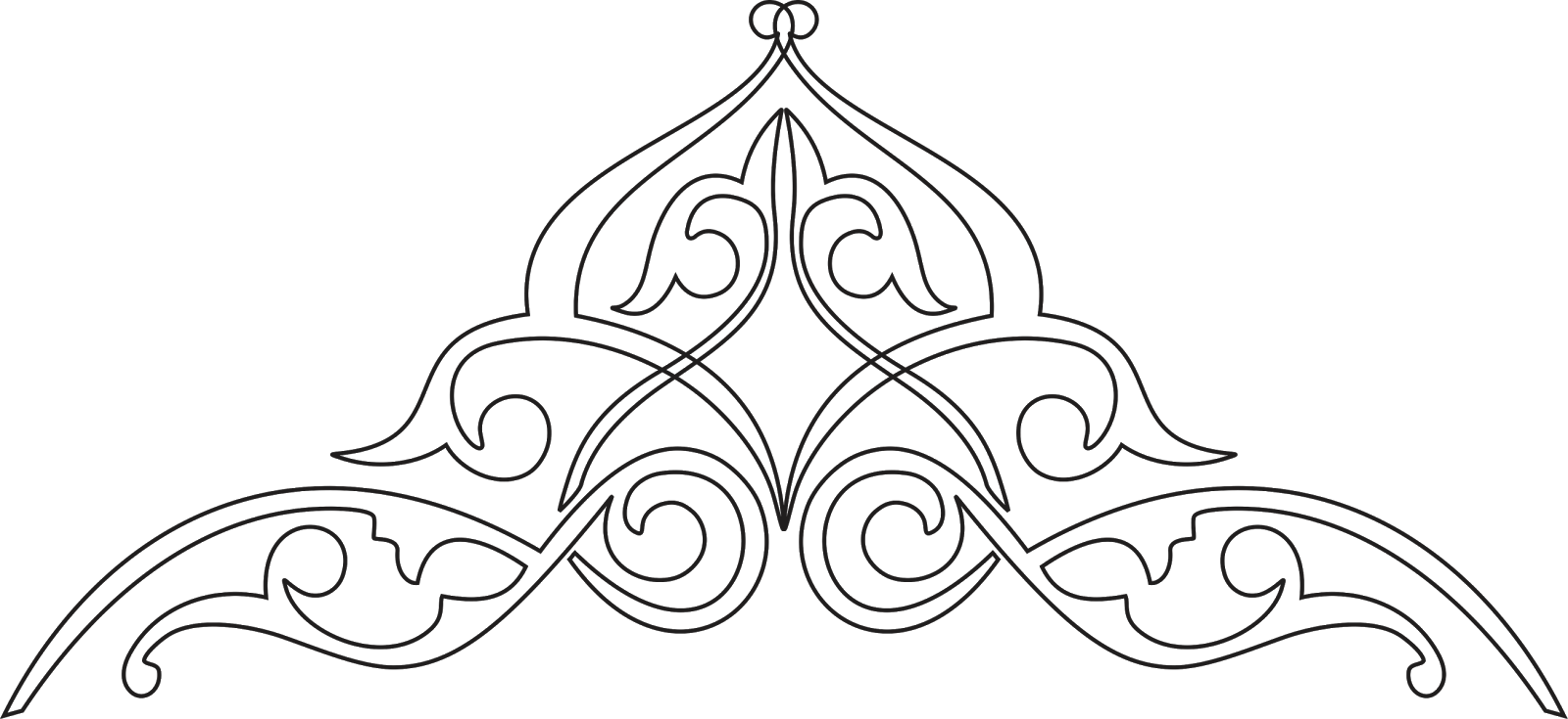 Kaligrafi Dekorasi Sederhana Gambar  Islami