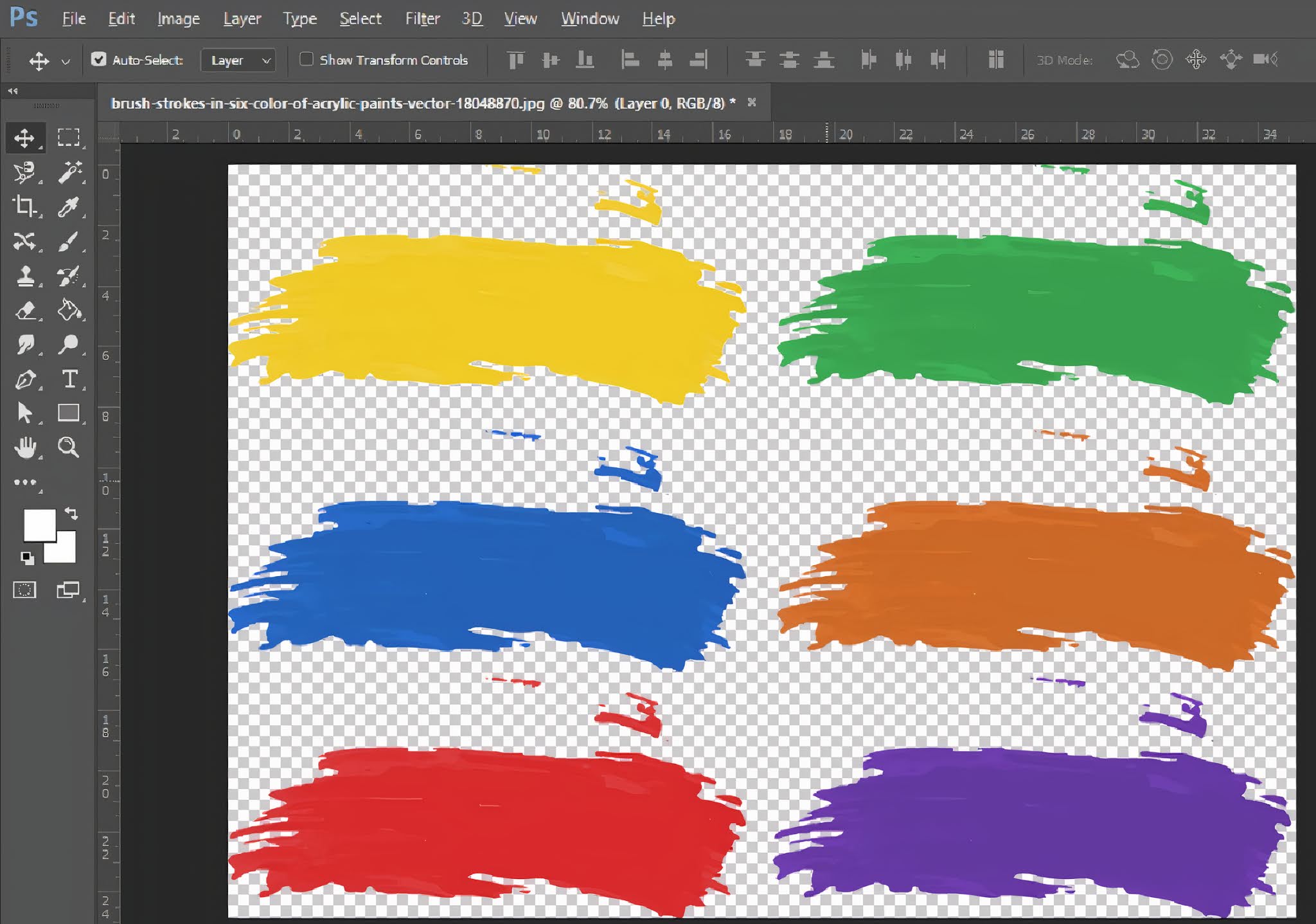 Cara Hapus Background dengan Seleksi Warna di Photoshop