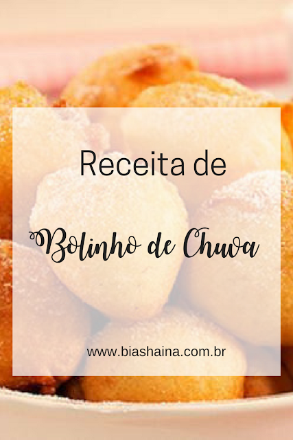 Receita de Bolinho de Chuva