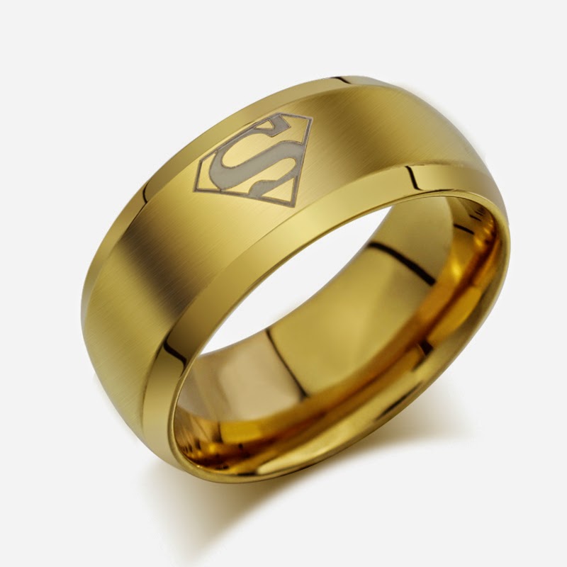 superman ring gold