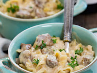 Crock Pot Beef Stroganoff