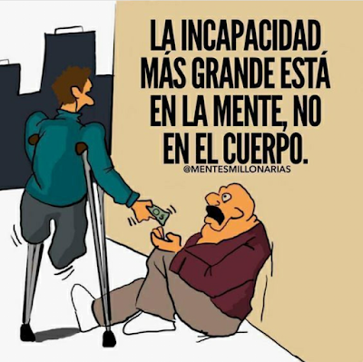 La incapacidad mas está en la mente, no en el cuerpo.