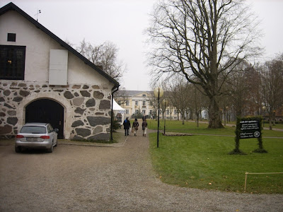 De smukke omgivelser på huseby bruk.