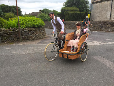 Sidecar outfit climbing in Great Hucklow