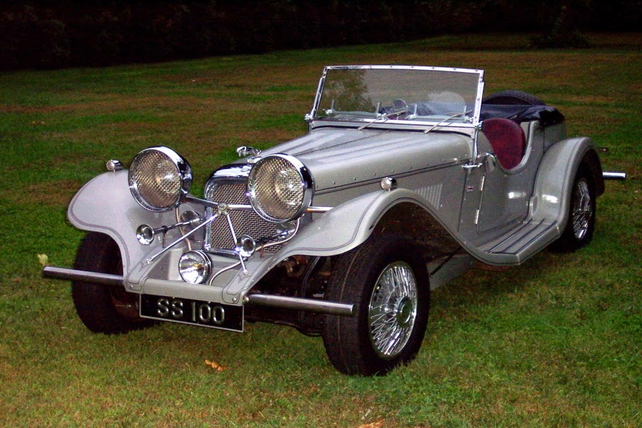 http://carbrandsincurrentproduction.blogspot.com.es/search/label/ Jaguar SS100 Replica