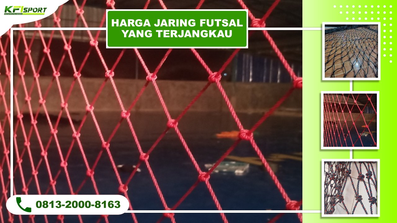LANGSUNG DARI TOKO: Jaring Futsal Harga Bekasi KFI SPORT