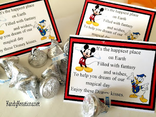 Announce a surprise trip to Disney on National Kiss day with this fun Disney Kiss bag topper.  With a unique poem, this printable will bring magical Disney Wishes and Kisses into your home.