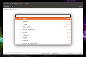 Add A Searchable Command Palette To Any GTK3 Application Using Plotinus