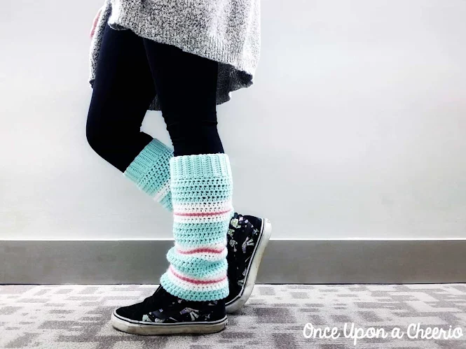 Wreck-it-Ralph Comfy Princess Leg Warmers Free Crochet Pattern