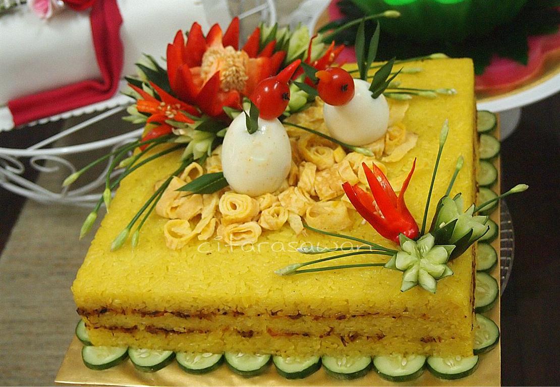 Tempahan Pulut Kuning Hantaran Blog Kakwan