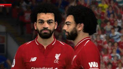 PES 2017 Faces Mo Salah by Ben Hussam FaceMaker