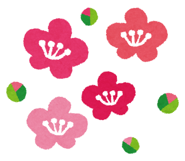 梅の花のイラスト かわいいフリー素材集 いらすとや