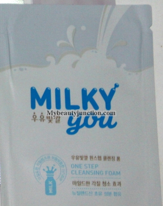 Etude House Milky You One Step Cleansing Foam review