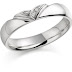 V wedding rings
