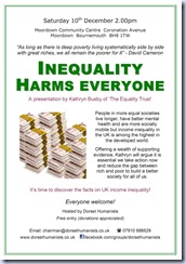 Inequality Poster