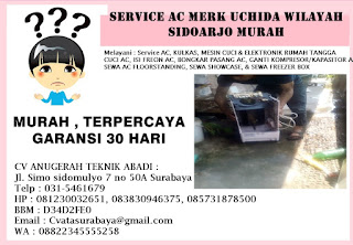 Service AC Merk Uchida Wilayah Sidoarjo murah 