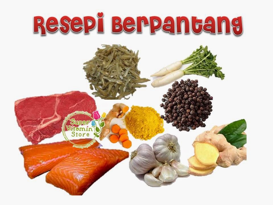 10 Resepi Berpantang Yang Sedap, Berkhasiat dan Mudah 