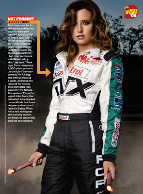 Ashley Force top car racer Wallpaper