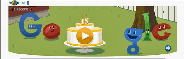 Happy 15th Birthday Google
