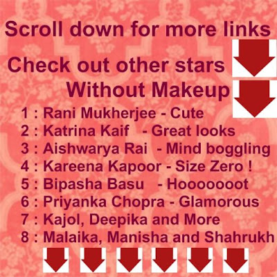bollywood stars without makeup. Bollywood Stars Without Makeup
