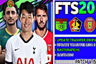  Download FTS 20 Mod Liga 1 Patch V.15 Indonesia 2020/21